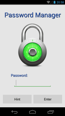 Capture d'écran de l'application Password Manager Lite - #1