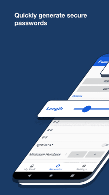 Capture d'écran de l'application Bitwarden - #3