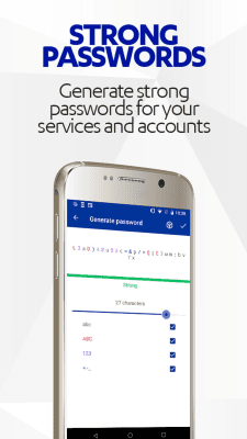 Capture d'écran de l'application F-SECURE KEY - #3