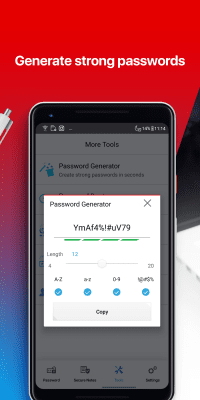 Capture d'écran de l'application Trend Micro Password Manager - #4