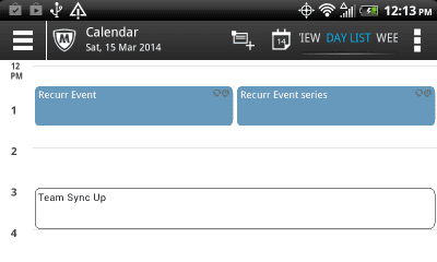 Capture d'écran de l'application McAfee Secure Container - #6