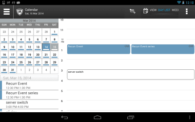 Capture d'écran de l'application McAfee Secure Container - #9