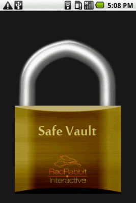 Capture d'écran de l'application Safe Vault - #3