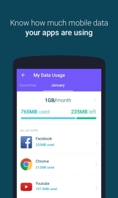 Capture d'écran de l'application Data Saver de Protect - #4