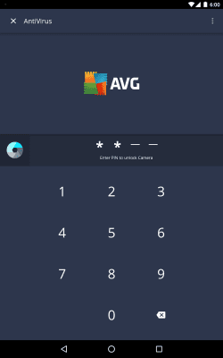 Capture d'écran de l'application AVG AntiVirus FREE for tablets - #2