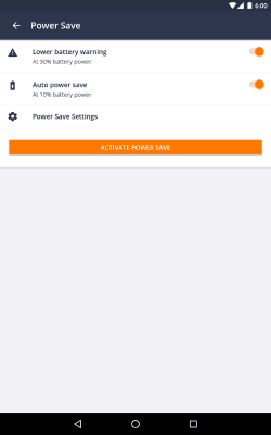Capture d'écran de l'application AVG AntiVirus FREE for tablets - #7