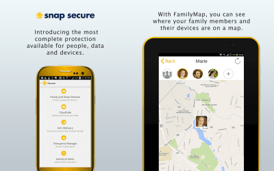 Capture d'écran de l'application Snap Secure + Mobile Antivirus - #1