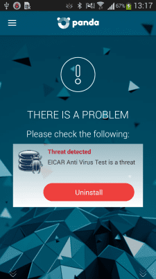 Capture d'écran de l'application Endpoint Protection - Panda - #6
