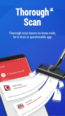 Capture d'écran de l'application Antivirus Free - #2