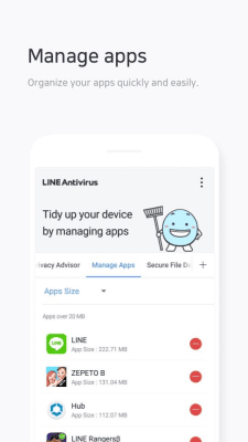 Capture d'écran de l'application LINE Antivirus - #7