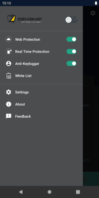 Capture d'écran de l'application Zemana Mobile Antivirus - #6