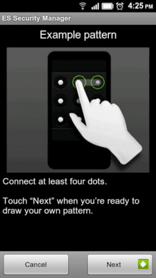 Capture d'écran de l'application ES Security Manager(Beta) - #3