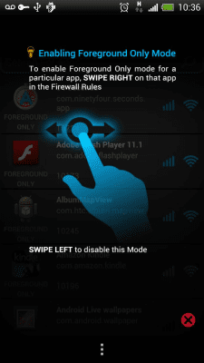 Capture d'écran de l'application Mobiwol : Pare-feu sans root - #2