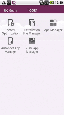Capture d'écran de l'application NQ Mobile Guard - #7