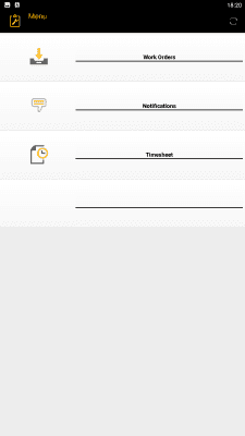 Capture d'écran de l'application SAP Work Manager for Phone - #2