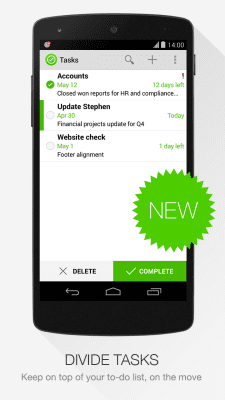 Capture d'écran de l'application Divide - #3