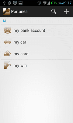 Capture d'écran de l'application Portunes - #4