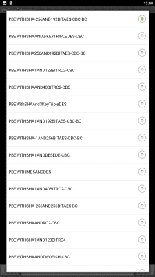 Capture d'écran de l'application gbaSafe - #3