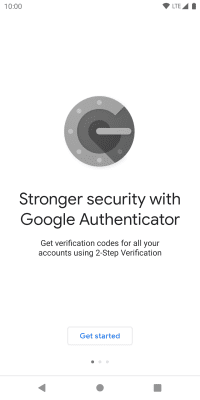 Capture d'écran de l'application Google Authenticator - #1