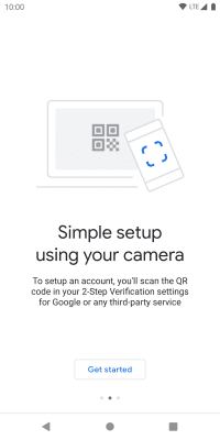 Capture d'écran de l'application Google Authenticator - #2