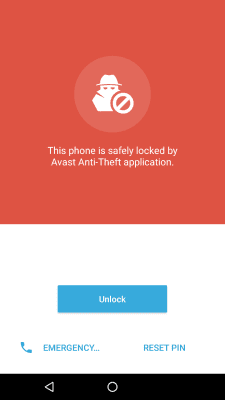 Capture d'écran de l'application Avast Anti-Theft - #2
