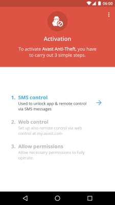 Capture d'écran de l'application Avast Anti-Theft - #3