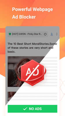 Capture d'écran de l'application Navigateur APUS - #5