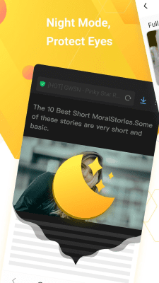 Capture d'écran de l'application Navigateur APUS - #7