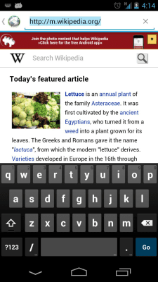 Capture d'écran de l'application Orweb: Private Web Browser - #3