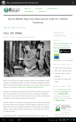 Capture d'écran de l'application Orweb: Private Web Browser - #7