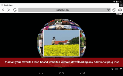 Capture d'écran de l'application Photon Flash Player & Browser - #1