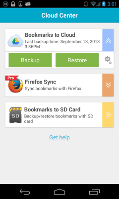 Capture d'écran de l'application Boat Browser pour tablettes - #3