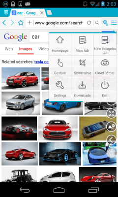 Capture d'écran de l'application Boat Browser pour tablettes - #5