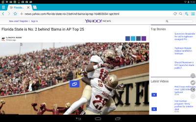 Capture d'écran de l'application Boat Browser pour tablettes - #8