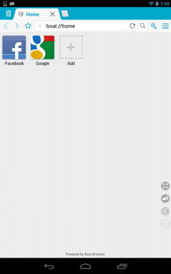 Capture d'écran de l'application Boat Browser pour tablettes - #11