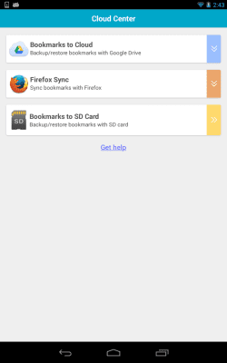 Capture d'écran de l'application Boat Browser pour tablettes - #13