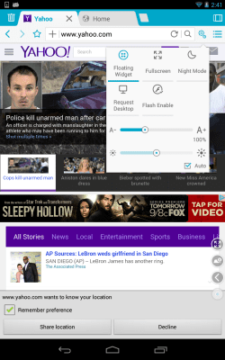 Capture d'écran de l'application Boat Browser pour tablettes - #15