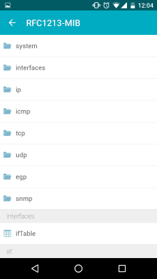 Capture d'écran de l'application SNMP MIB Browser - #3