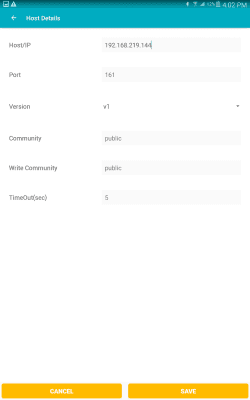 Capture d'écran de l'application SNMP MIB Browser - #13