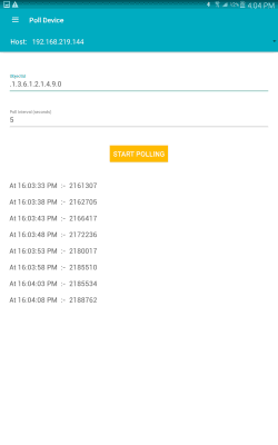 Capture d'écran de l'application SNMP MIB Browser - #14