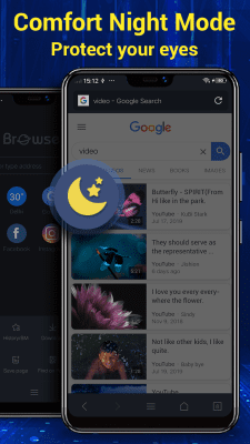 Capture d'écran de l'application Navigateur pour Android - #7