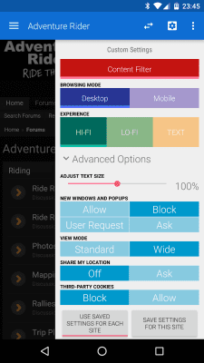 Capture d'écran de l'application Atlas Web Browser - #3