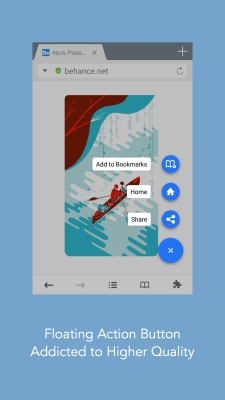 Capture d'écran de l'application Mercury Browser for Android - #2