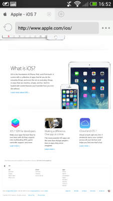 Capture d'écran de l'application Durian Browser - #3