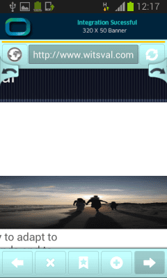 Capture d'écran de l'application iNav - Internet browser - #3