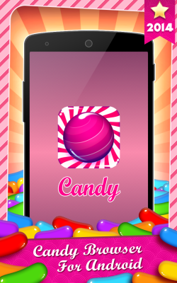 Capture d'écran de l'application Candy Browser for Android - #1