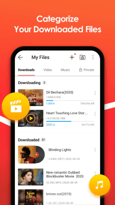 Capture d'écran de l'application Vidmate - #9