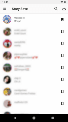 Capture d'écran de l'application Story Save - Instagram Stories Download - #1