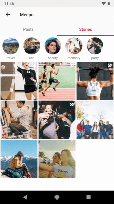 Capture d'écran de l'application Story Save - Instagram Stories Download - #2