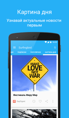 Capture d'écran de l'application Surfingbird - #6